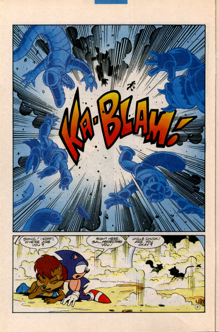 Sonic - Archie Adventure Series August 1996 Page 8